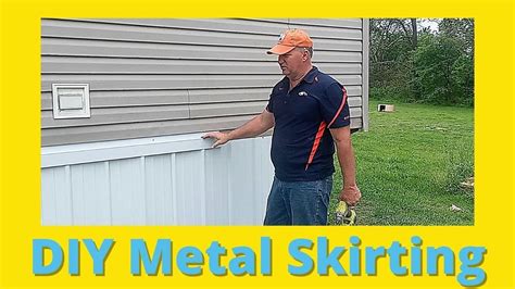 metal skirting on house|metal underpinning for mobile homes.